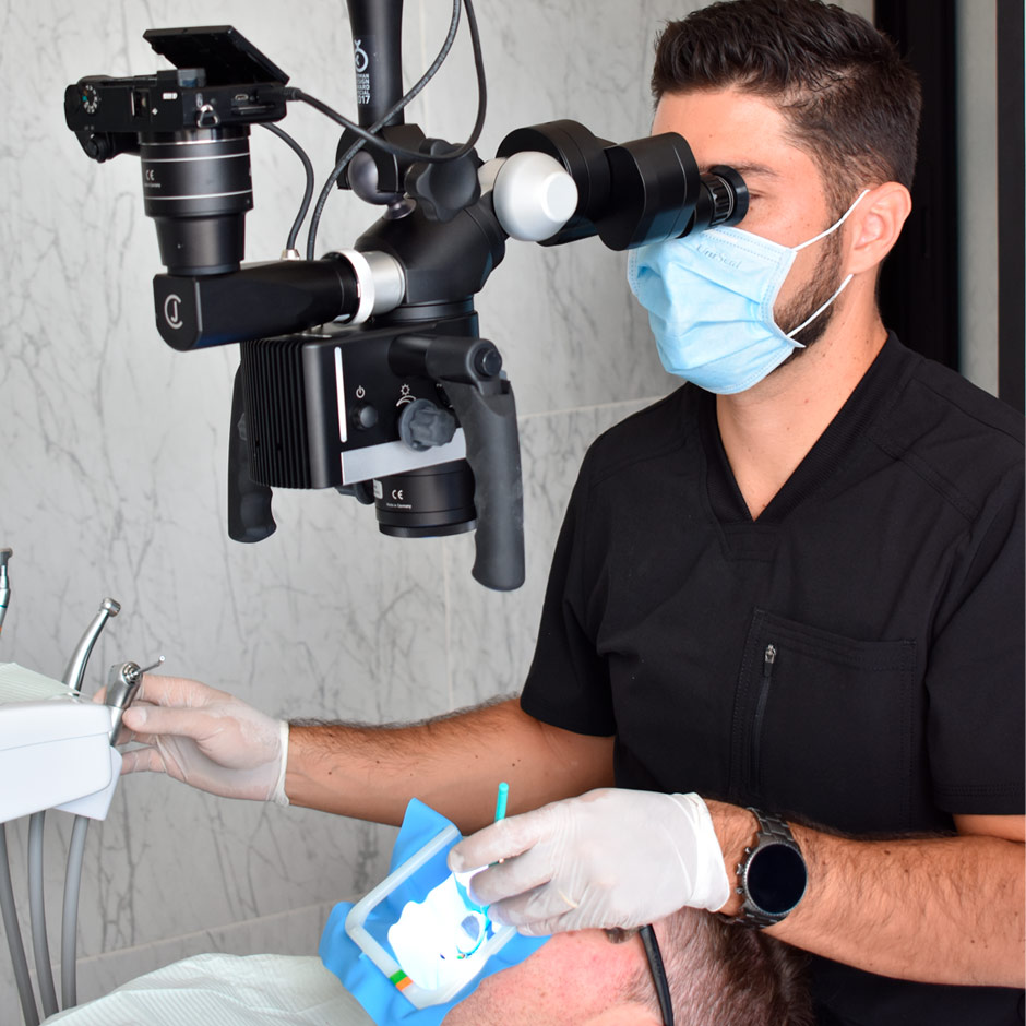Smile Makeover root canal therapy